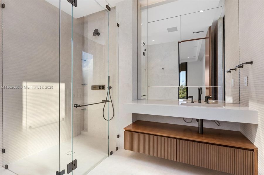 Furnished interior view inside a new home in , North Miami (Image 37).