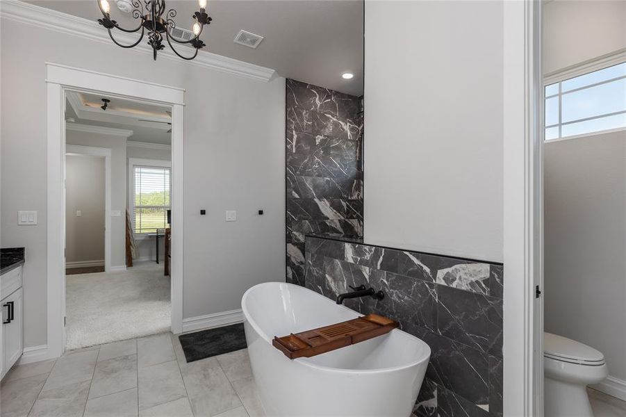 Furnished interior view inside a new home in , Bowie (Image 7).