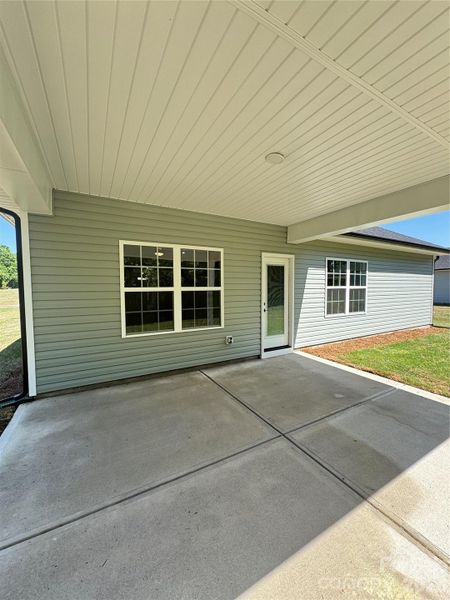 Exterior details and patio area of a home in Kerns Ridge, Salisbury (Image 3).