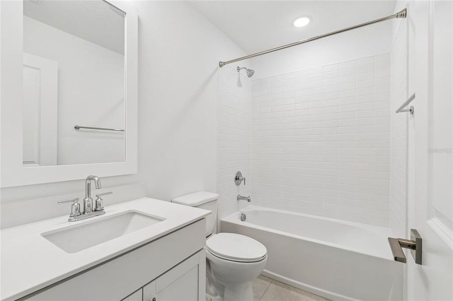 Furnished interior view inside a new home in Aspire at Canter Creek, Davenport (Image 6).