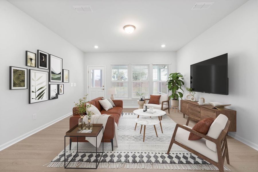 Furnished interior view inside a new home in Huxley, Apex (Image 7).