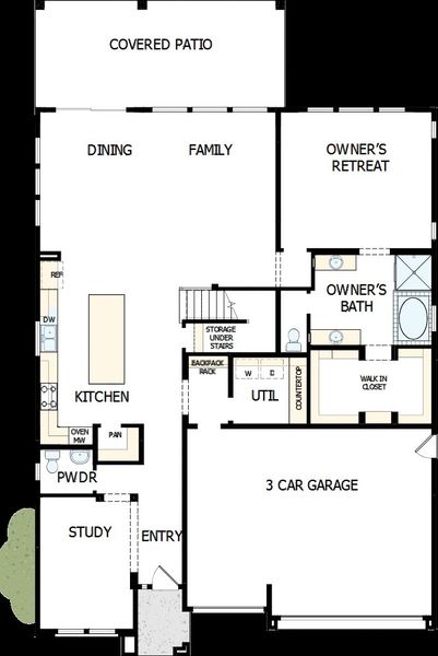 2D floor plan layout of this home in Alston at Soleo, San Tan Valley, AZ (Image 2). 2D floor plan layout of this home in Alston at Soleo, San Tan Valley, AZ (Image 2).