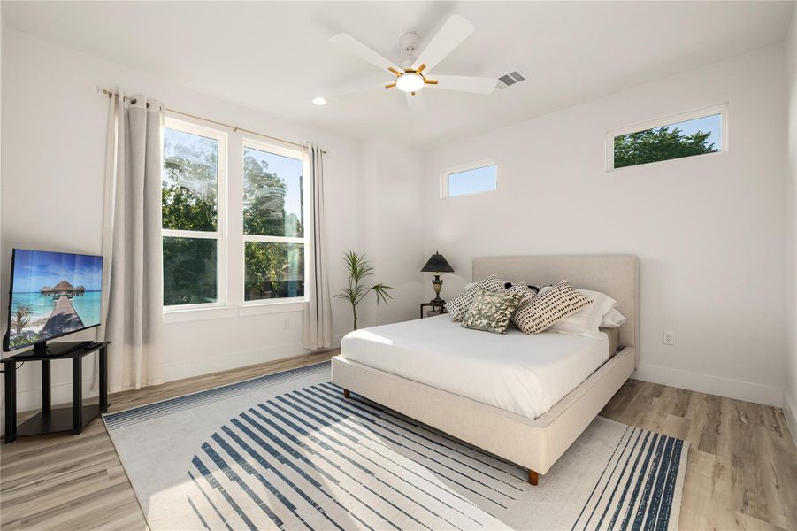 Furnished interior view inside a new home in , Houston (Image 15). Furnished interior view inside a new home in , Houston (Image 15).
