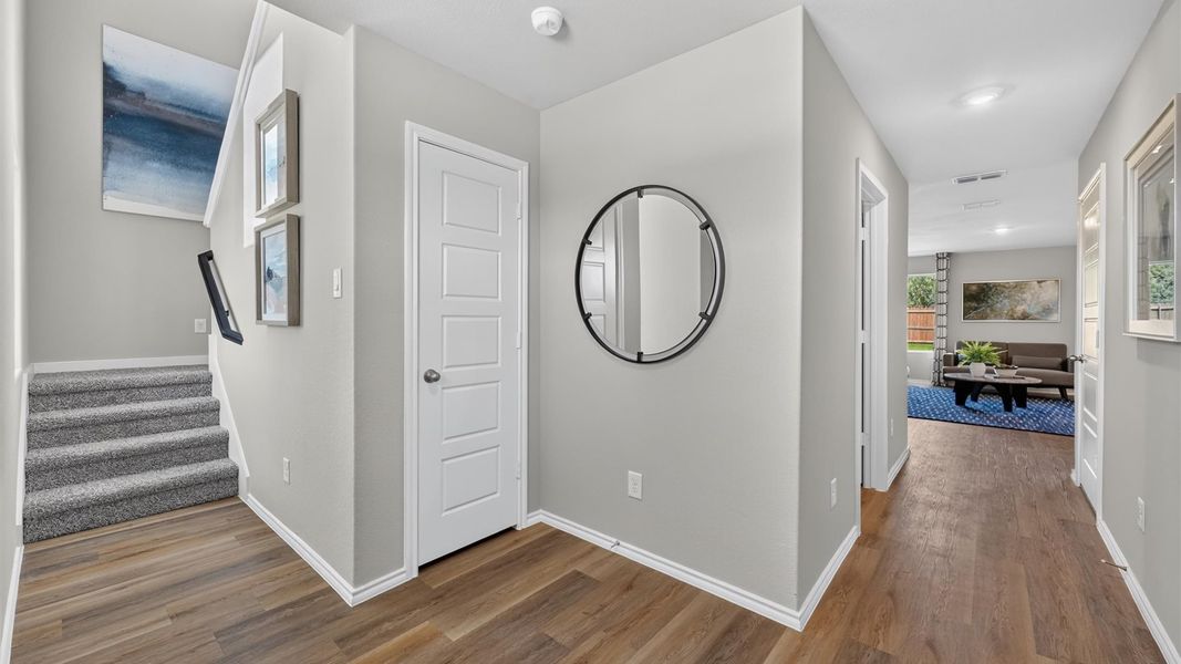 Representative furnished interior of a home built from the Callahan by D.R. Horton in Sunnycreek, Crowley (Image 27).