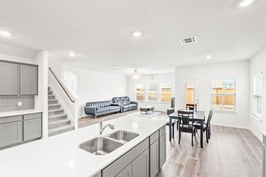 Furnished interior view inside a new home in , Celina (Image 23).