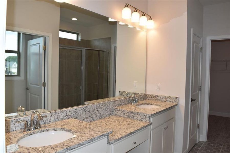 Furnished interior view inside a new home in Soleil Summit Chase, Snellville (Image 6).