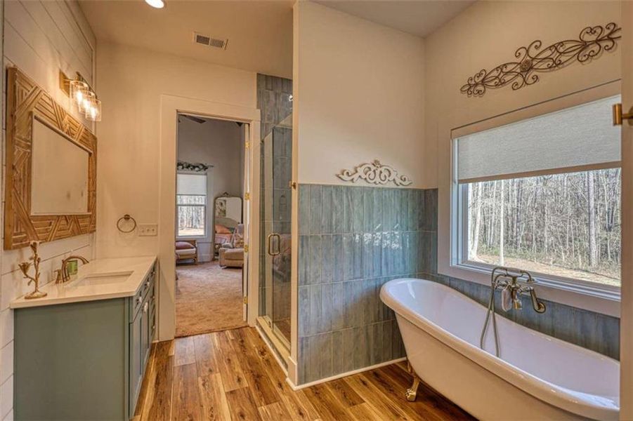 Furnished interior view inside a new home in , Good Hope (Image 38).