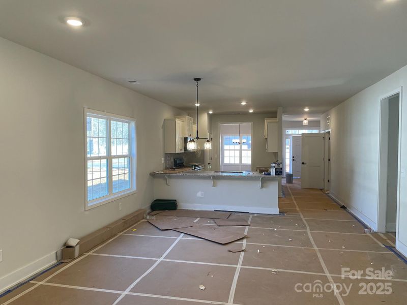 In-progress construction of a new home in Kerns Ridge, Salisbury, NC (Image 5).