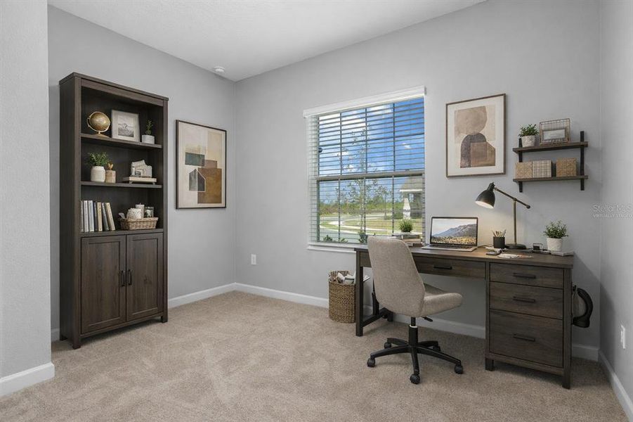 Furnished interior view inside a new home in , Davenport (Image 5).