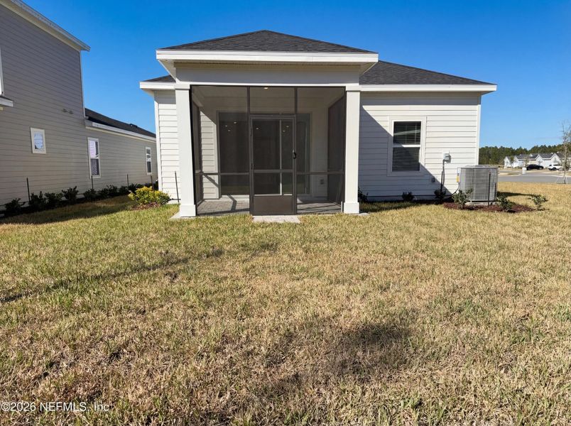 Exterior details and patio area of a home in Stillwater | Active Adult 55+, St. Johns (Image 3).