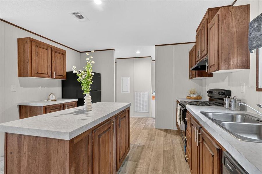 Furnished interior view inside a new home in , Bronson (Image 10).