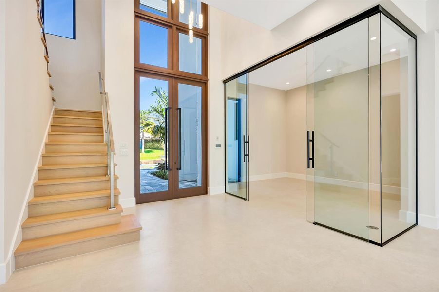 Glass Walled Office Glass Walled Office