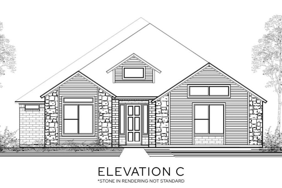 Representative rendering of the exterior for the The Stratford by Lillian Custom Homes (Image 7). Representative rendering of the exterior for the The Stratford by Lillian Custom Homes (Image 7).