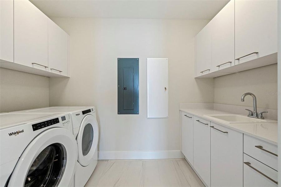 Furnished interior view inside a new home in , St. Petersburg (Image 16).