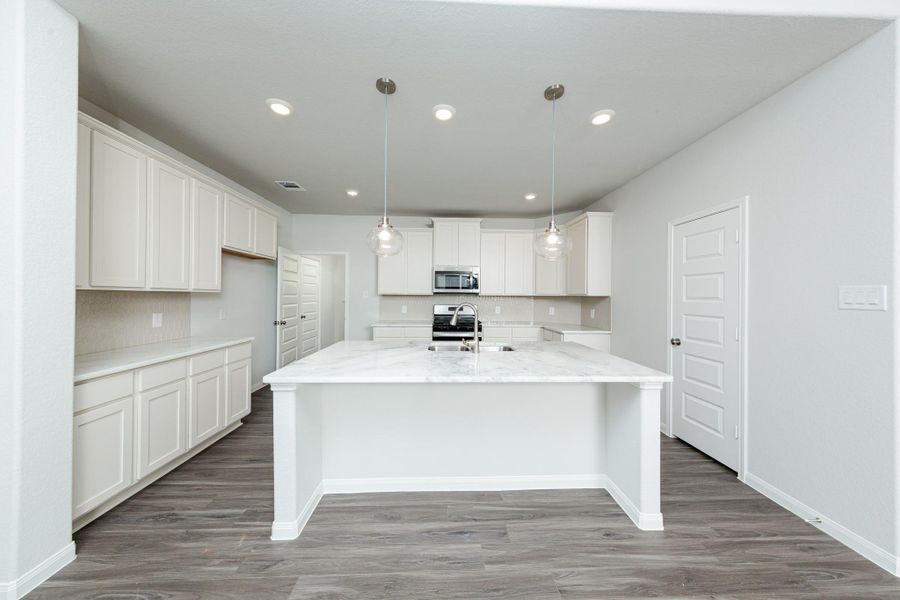 Furnished interior view inside a new home in Bluestem, Brookshire (Image 7).