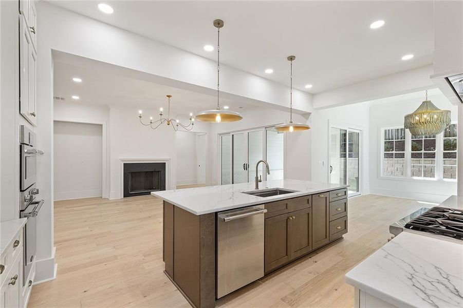 Furnished interior view inside a new home in , Brookhaven (Image 4).