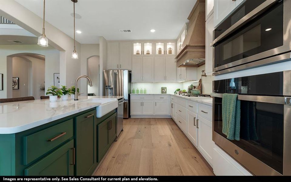 Furnished interior view inside a new home in Green Meadows, Celina (Image 31).