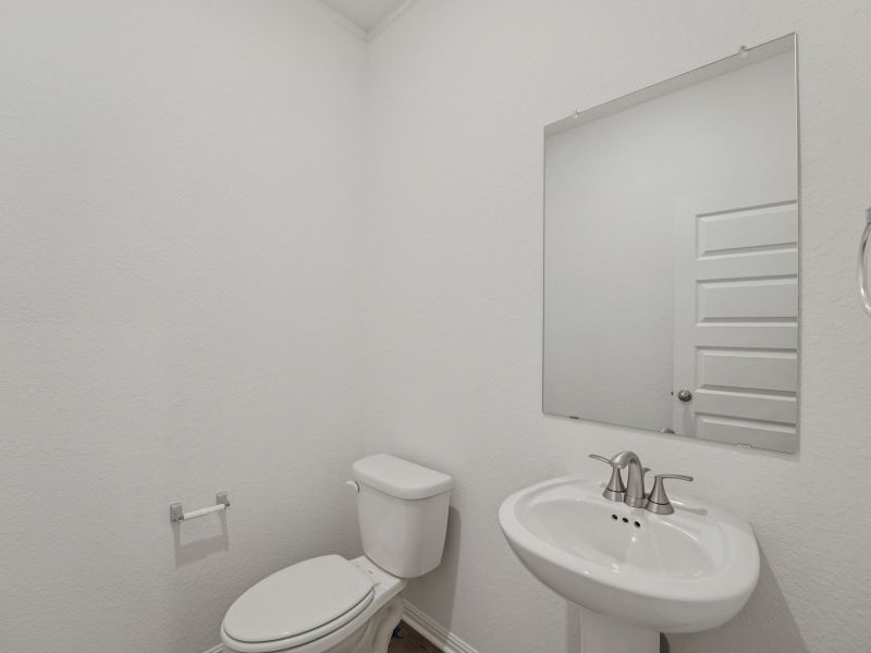 Furnished interior view inside a new home in Lakeside Meadows, Pflugerville (Image 3).