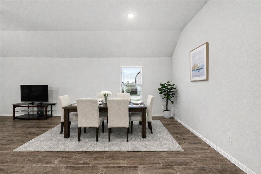 Furnished interior view inside a new home in , Fort Worth (Image 7).