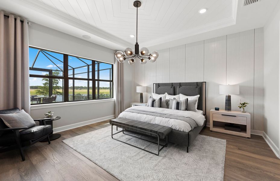 Representative furnished interior of a home built from the Stellar by DiVosta in BeachWalk by Manasota Key, Englewood (Image 14). Representative furnished interior of a home built from the Stellar by DiVosta in BeachWalk by Manasota Key, Englewood (Image 14).