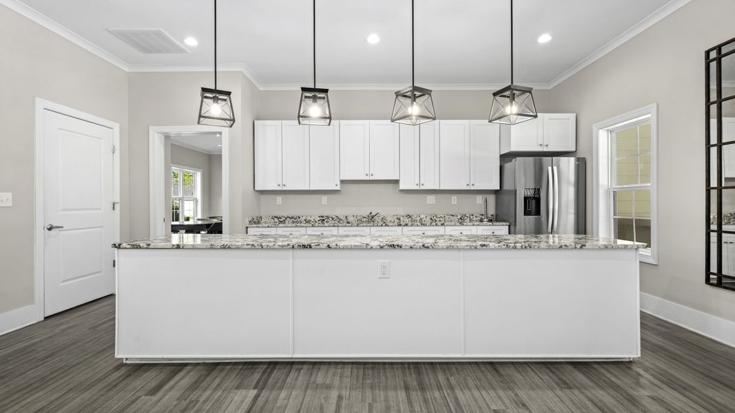 Furnished interior view inside a new home in Cambridge Park, Mebane (Image 11).