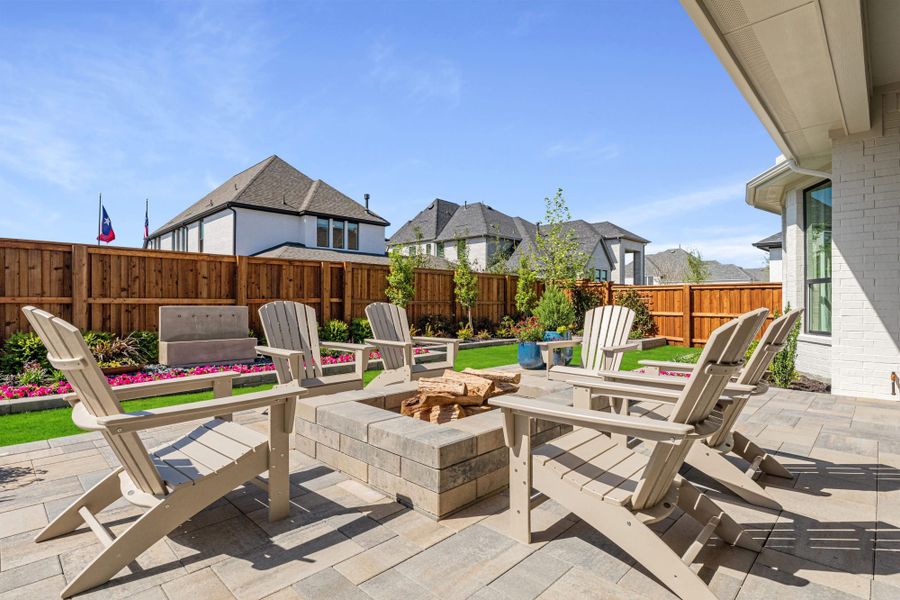 Representative exterior details of a home built from the 6051 by Tradition Homes in StarView, Prosper (Image 3).
