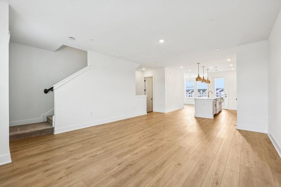 Spacious, unfurnished interior of a new home in Parkview at Hamlin, Winter Garden (Image 22).