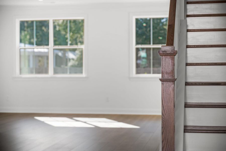 Spacious, unfurnished interior of a new home in Hayes Park, Johns Island (Image 23).