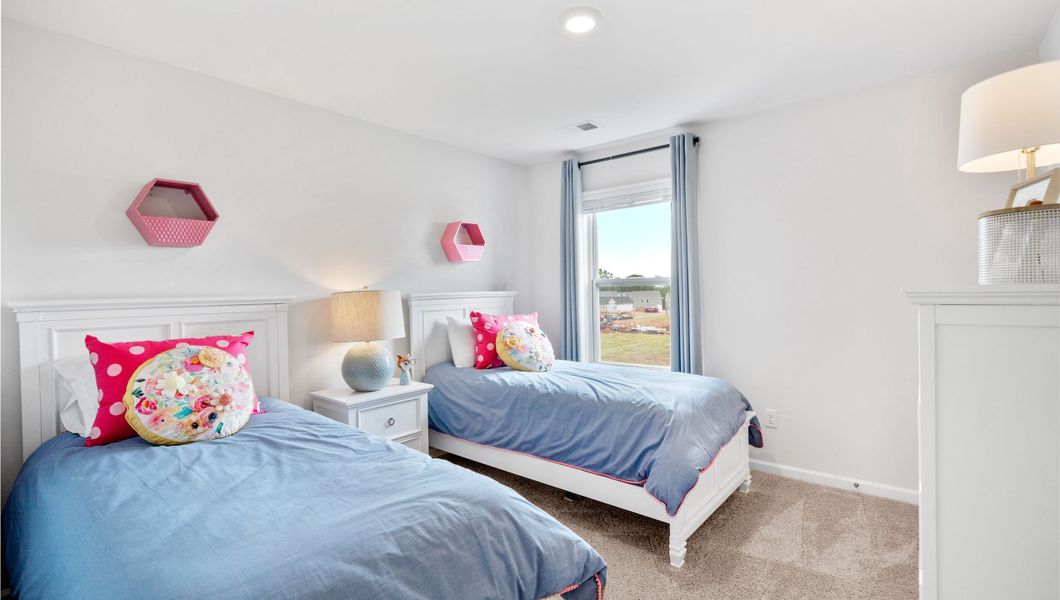 Representative furnished interior of a home built from the Hayden by D.R. Horton in Brookside Farms, Greer (Image 30).