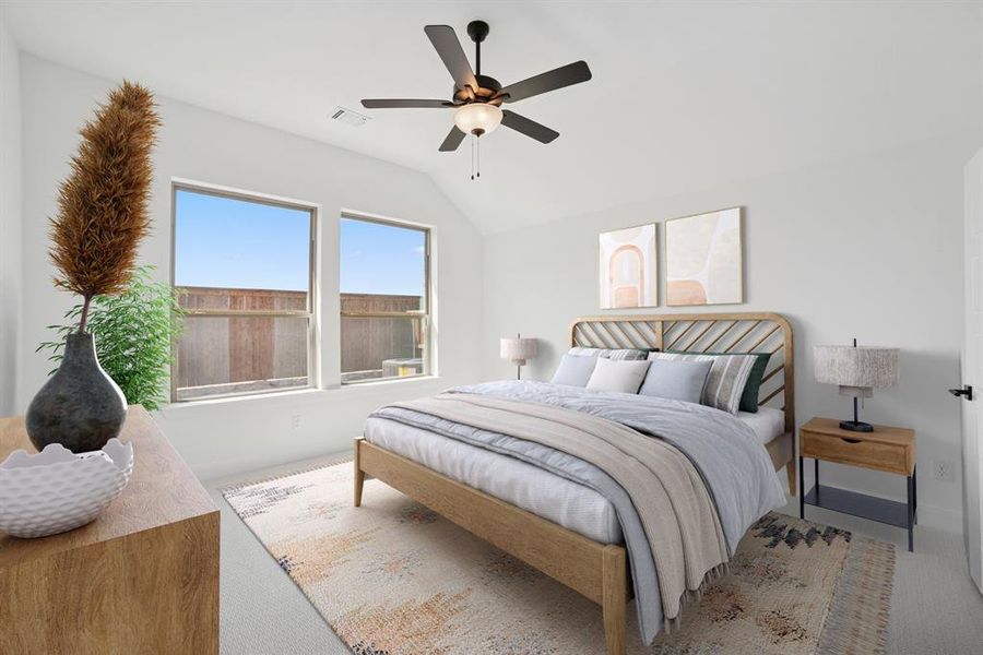 Furnished interior view inside a new home in Creekshaw – Gardens, Royse City (Image 11). Furnished interior view inside a new home in Creekshaw – Gardens, Royse City (Image 11).
