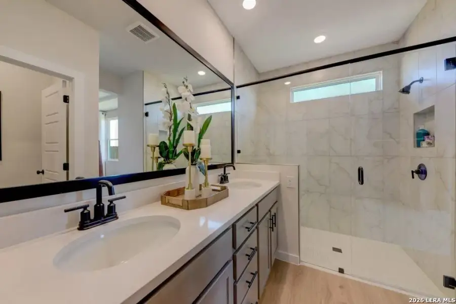 Furnished interior view inside a new home in , San Antonio (Image 13).