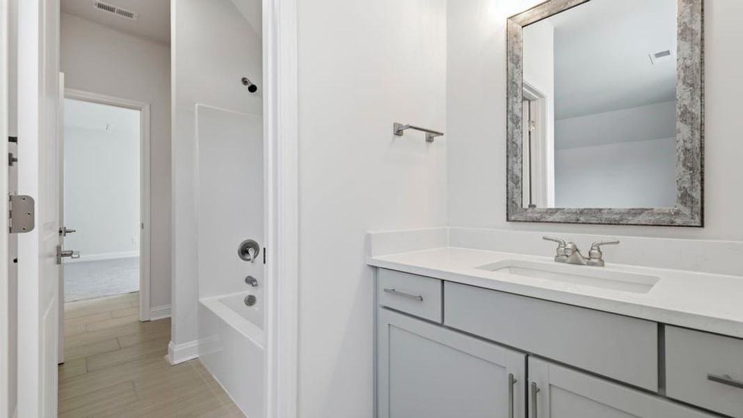 Furnished interior view inside a new home in Briargate, Fountain Inn (Image 11).