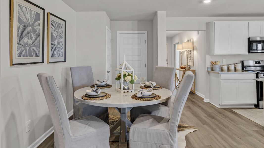Furnished interior view inside a new home in Bailey Park, Fayetteville (Image 14).