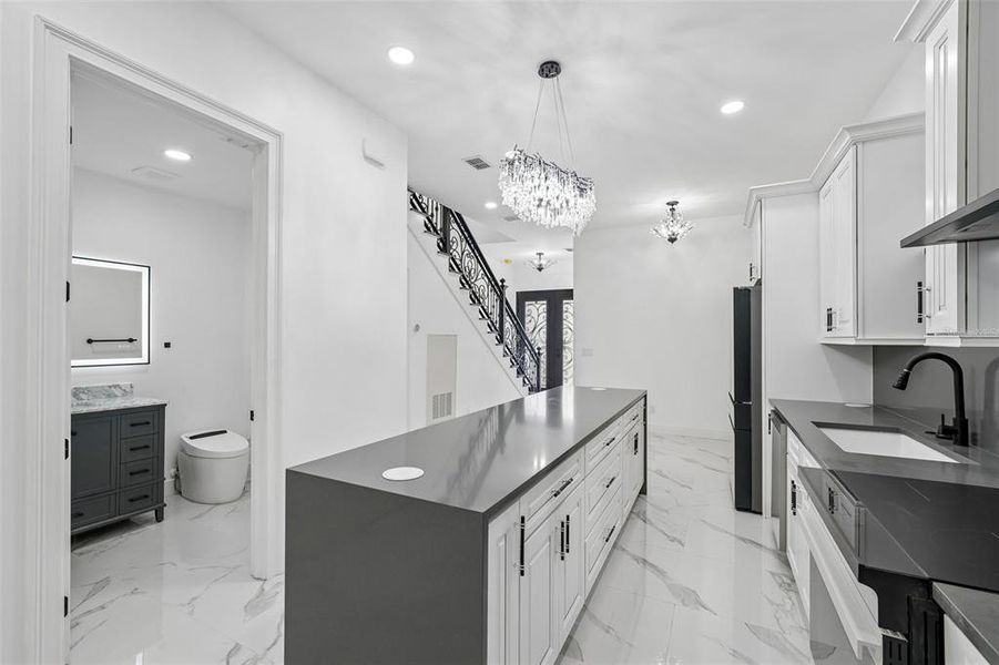 Furnished interior view inside a new home in , Tampa (Image 6).