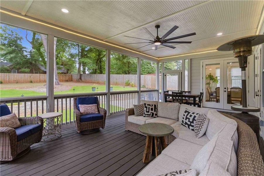 Exterior details and patio area of a home in , Decatur (Image 29).