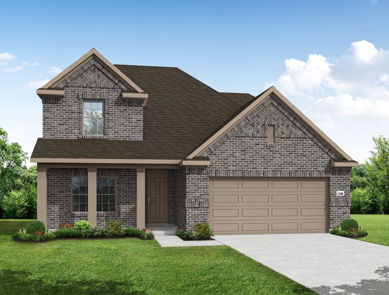 The Bradford - Elevation B The Bradford - Elevation B