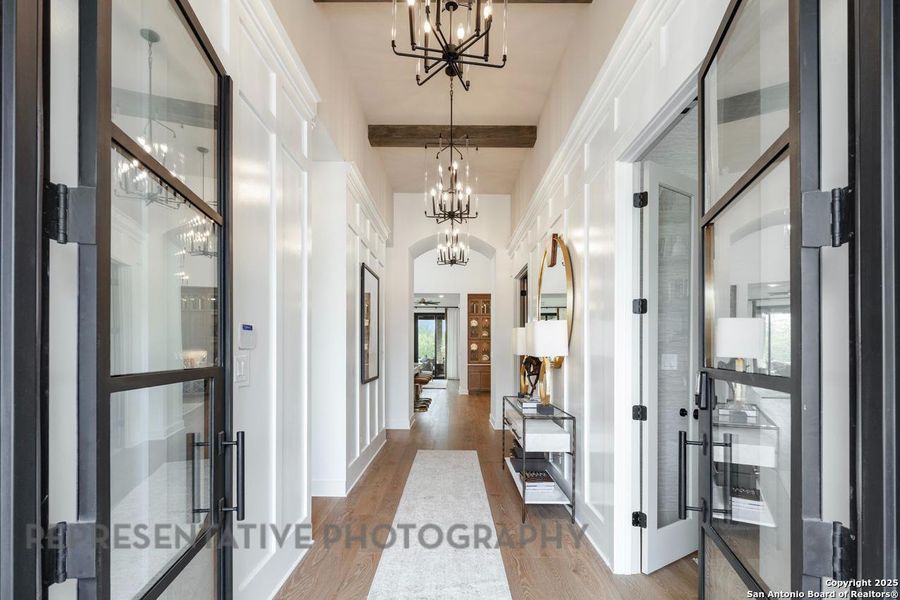 Furnished interior view inside a new home in Esperanza, Boerne (Image 9).