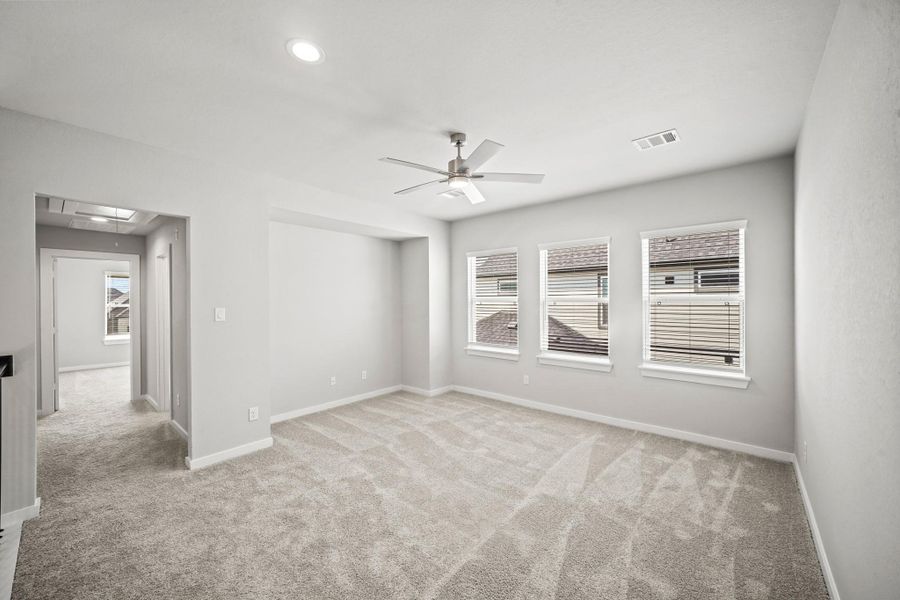 Spacious, unfurnished interior of a new home in Morton Creek Ranch, Katy (Image 18). Spacious, unfurnished interior of a new home in Morton Creek Ranch, Katy (Image 18).