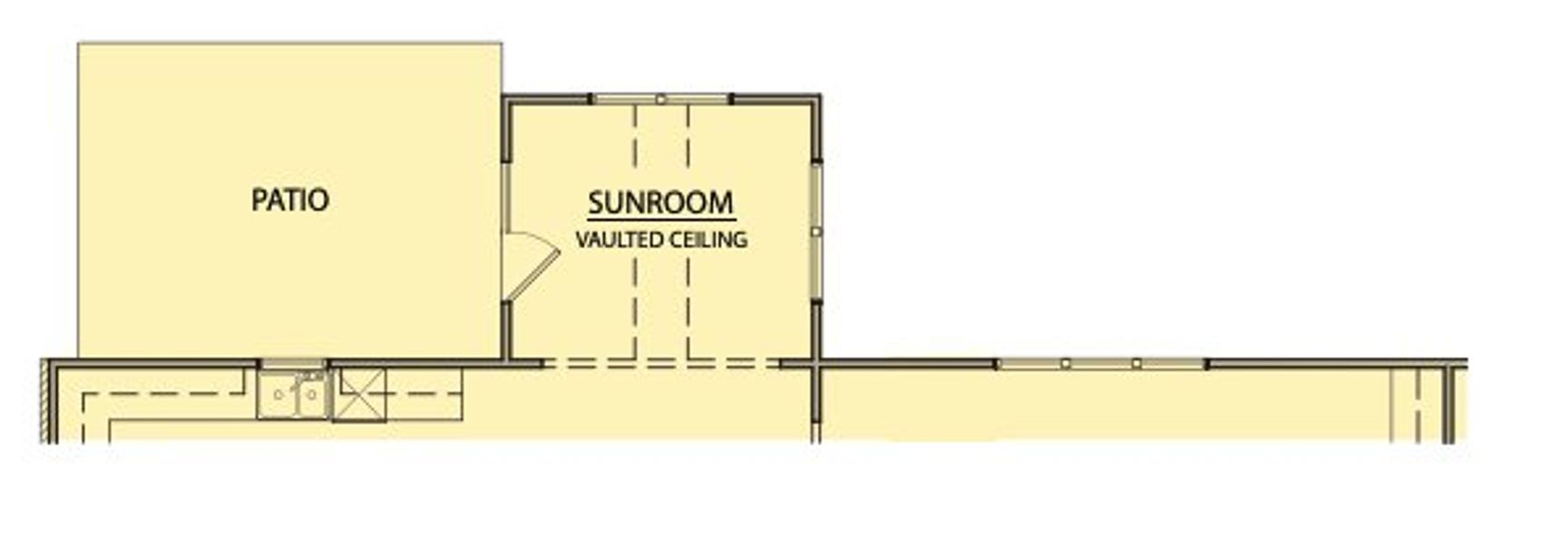 2D floor plan layout for the Somerset III by Kerley Family Homes in Springside Reserve, Powder Springs, GA (Image 8).