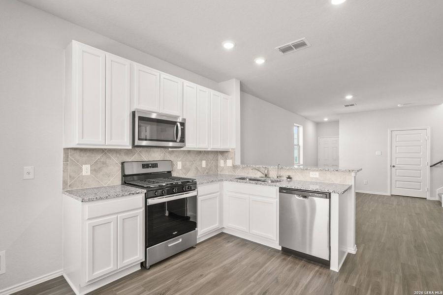 Furnished interior view inside a new home in Blue Ridge Ranch, San Antonio (Image 6).