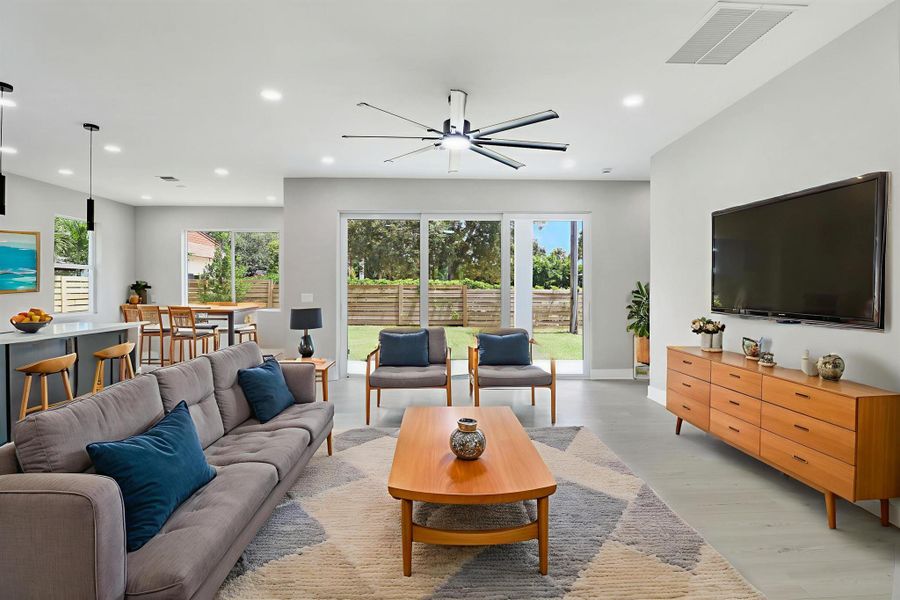 Furnished interior view inside a new home in , Jensen Beach (Image 13).