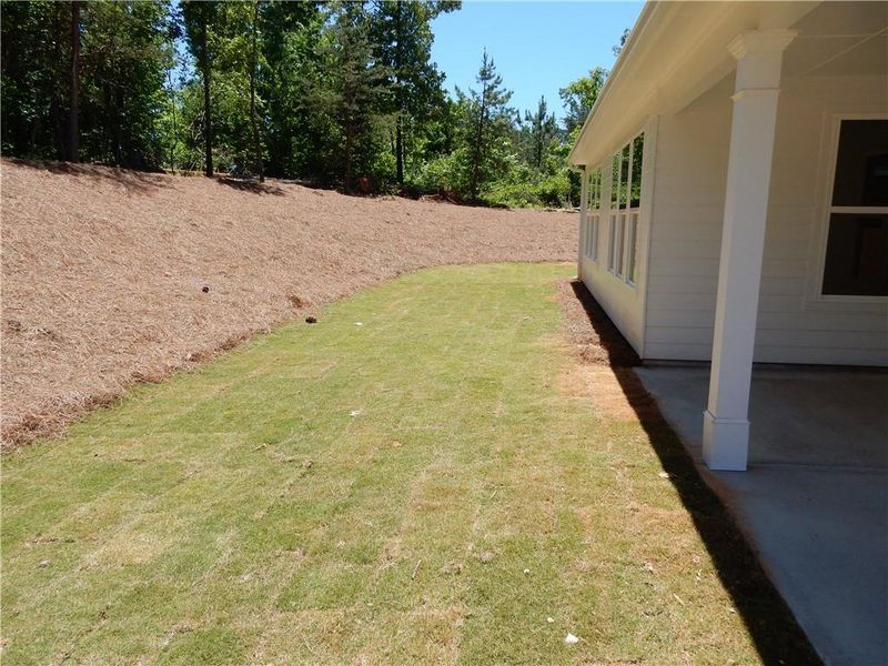 Exterior details and patio area of a home in , Demorest (Image 14).