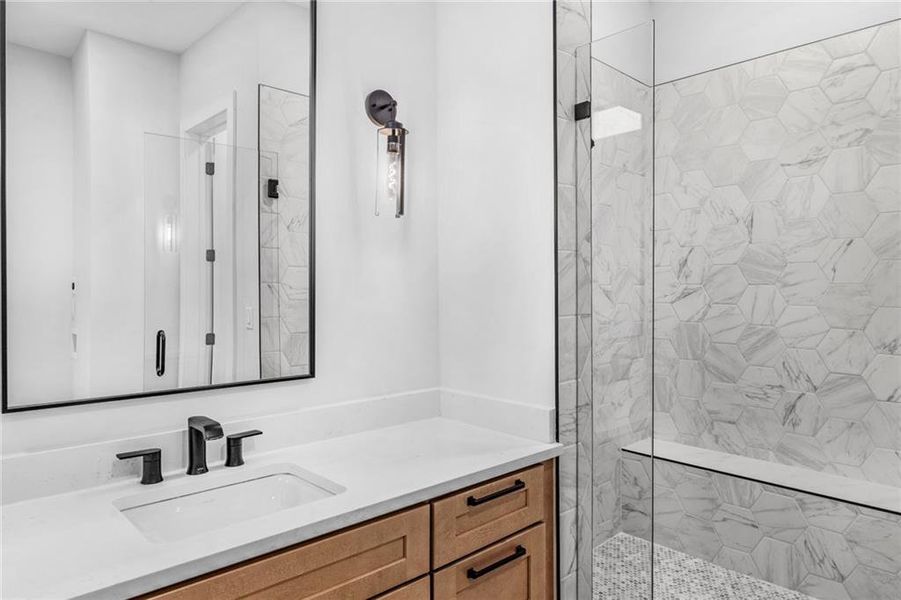 Furnished interior view inside a new home in , Atlanta (Image 50). Furnished interior view inside a new home in , Atlanta (Image 50).