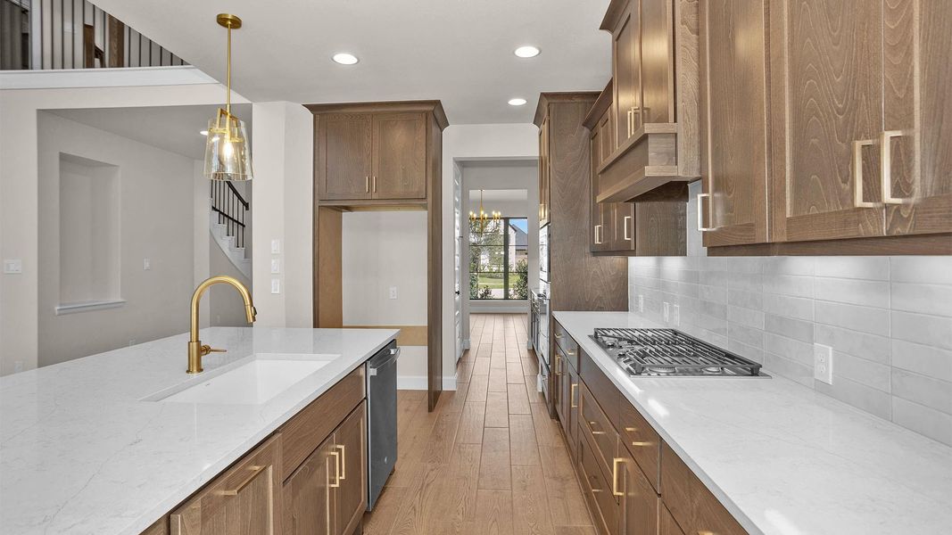 Furnished interior view inside a new home in Grange, Katy (Image 7).