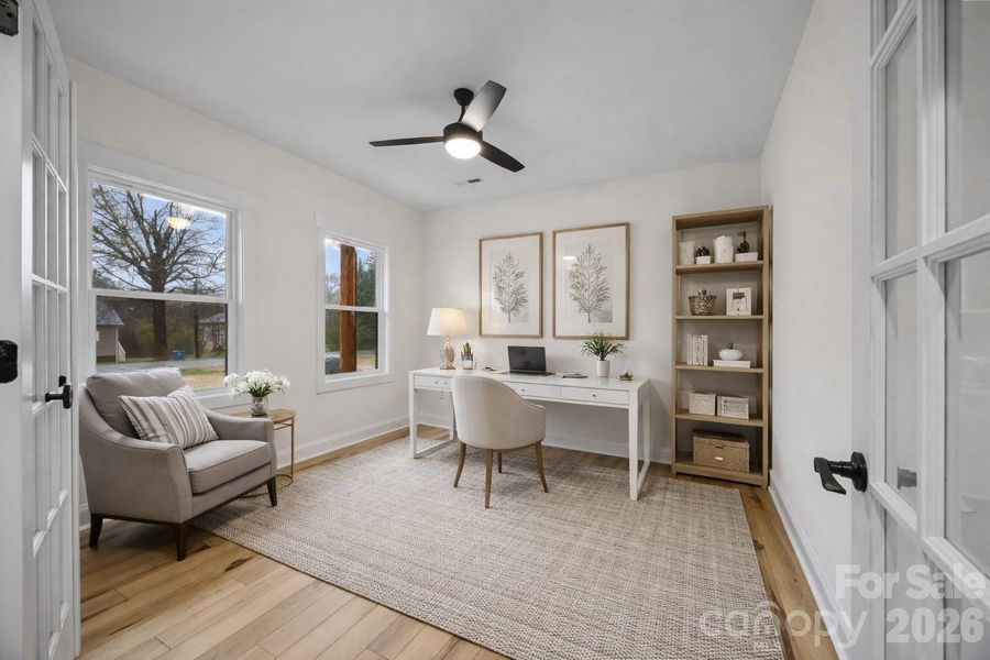 Furnished interior view inside a new home in , Salisbury (Image 11).