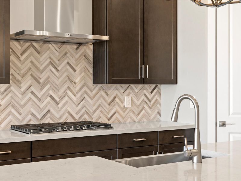 Close-up of interior finishes inside a home in White Tank Foothills Reserve Series, Waddell (Image 8).