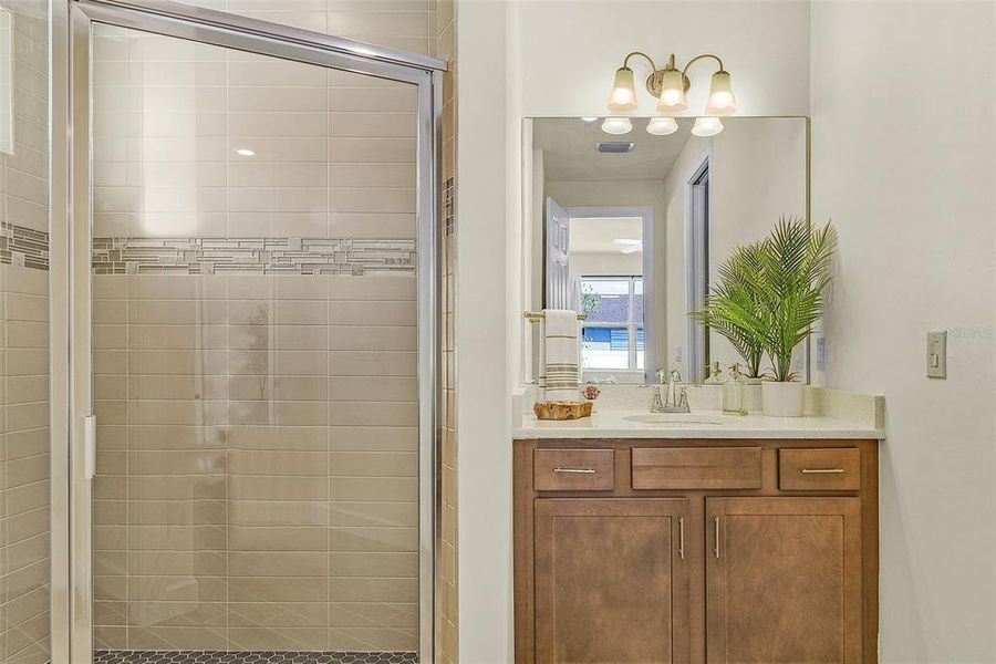 Furnished interior view inside a new home in , Cape Coral (Image 7). Furnished interior view inside a new home in , Cape Coral (Image 7).