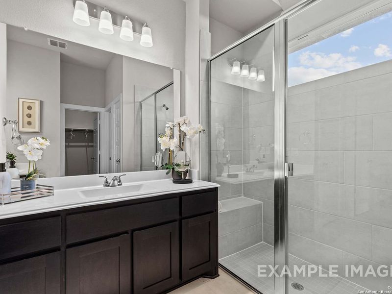 Furnished interior view inside a new home in Hannah Heights, Seguin (Image 35).