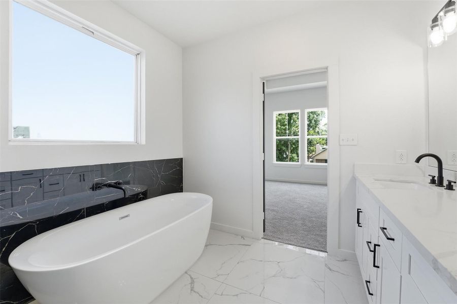 Furnished interior view inside a new home in , Houston (Image 12).