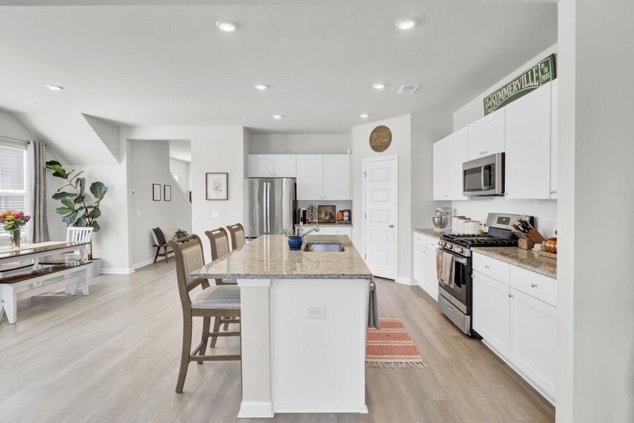 Furnished interior view inside a new home in , Summerville (Image 28).